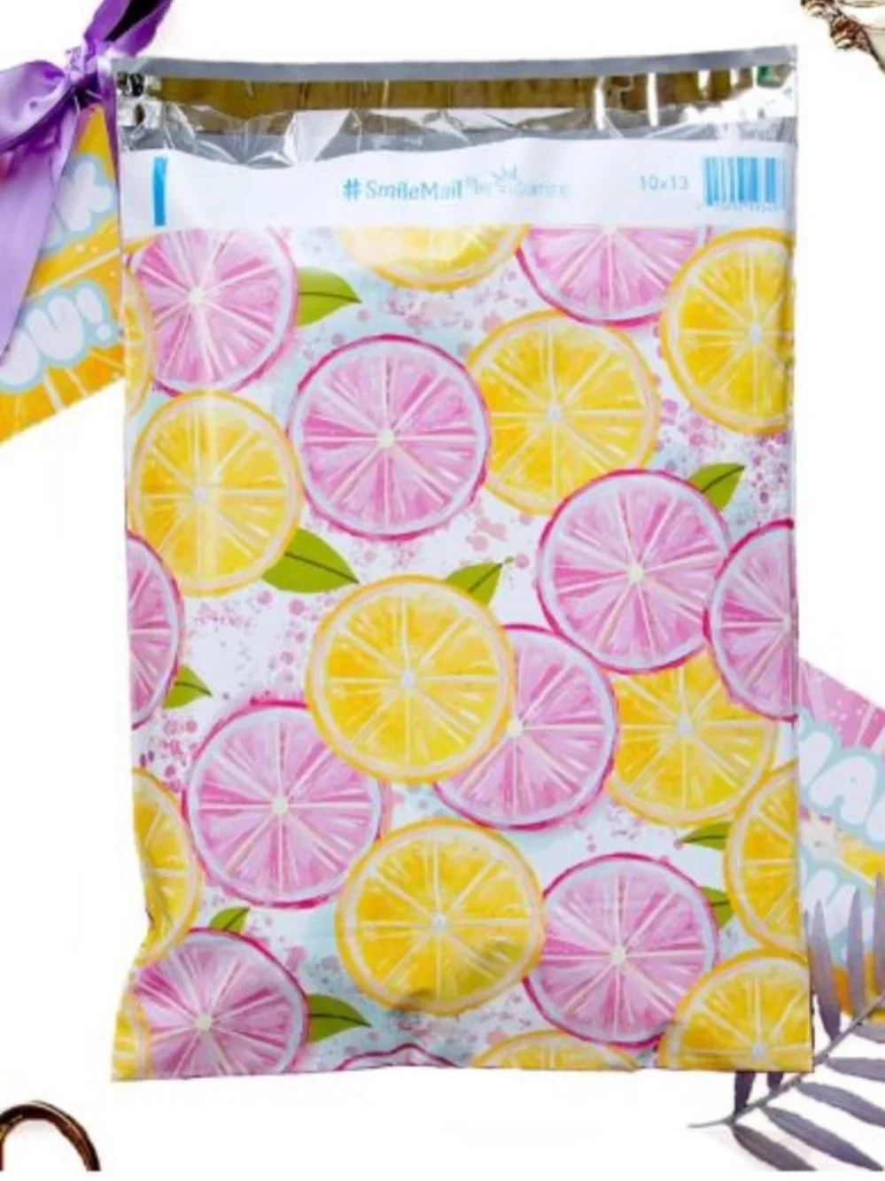 20- 10x13 lemonade polymailers